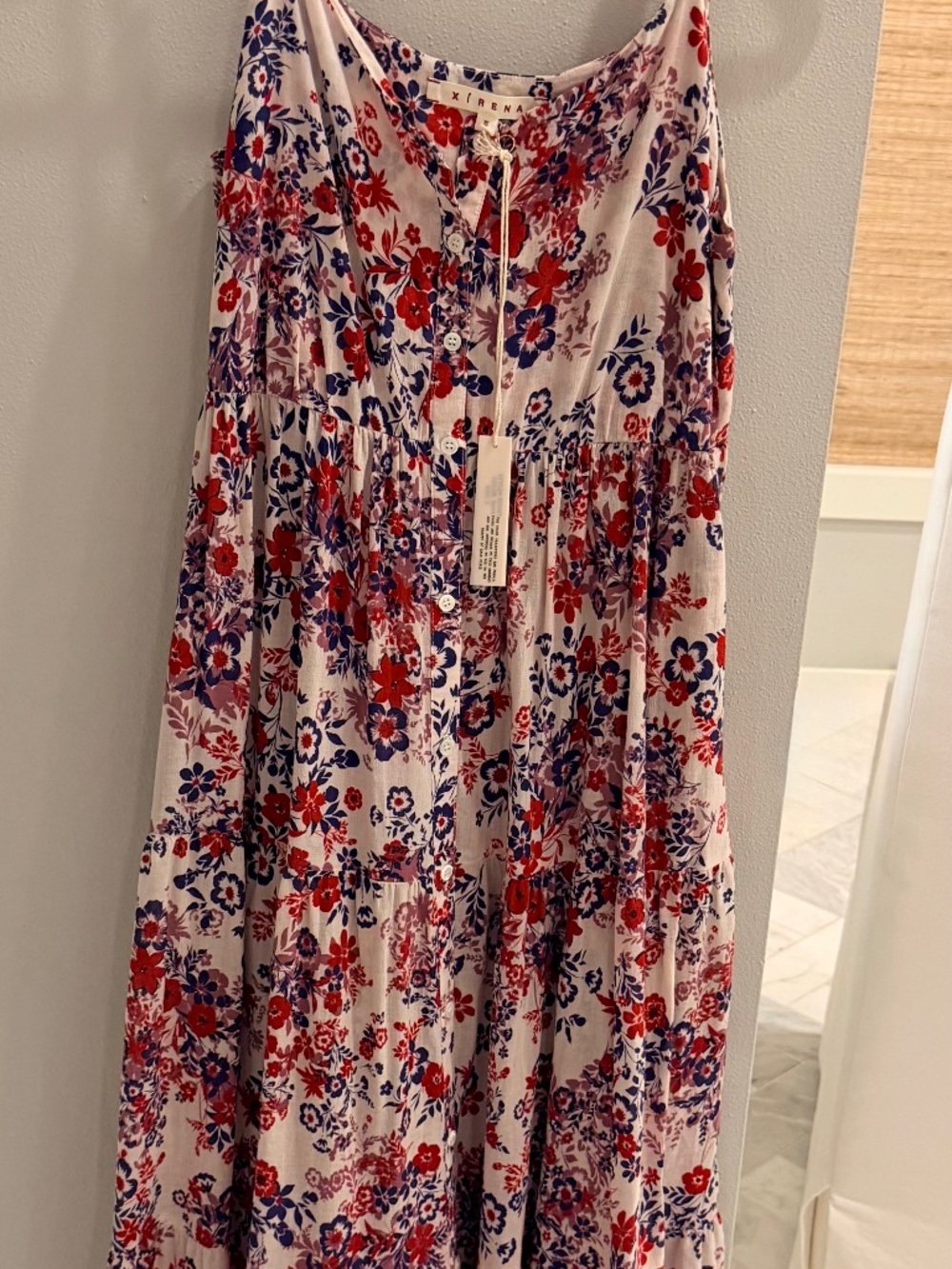 Xirena Floral Tiered Maxi Dress — NWT